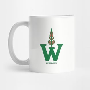 Defunct Oklahoma City Warriors AFA Football 1977 Mug